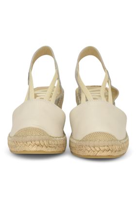 Campesinas in pelle colore beige. VIDORRETA | 05500-PELLE BEIGE